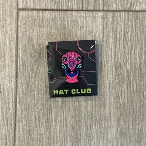 Hat Club Exclusive Cyberpunk Neon Pin Beep Rare New Sealed